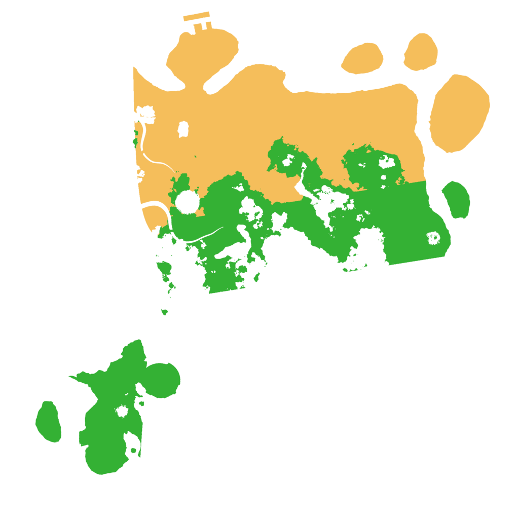 Biome Rust Map: Procedural Map, Size: 4000, Seed: 960969235