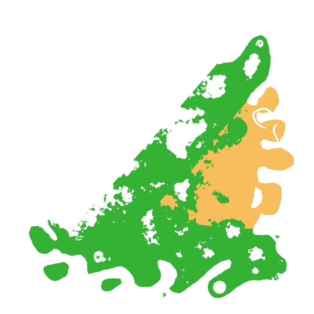 Biome Rust Map: Procedural Map, Size: 4300, Seed: 5678