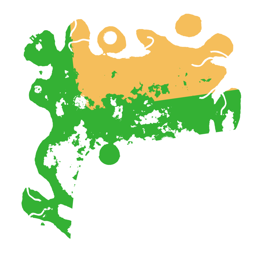 Biome Rust Map: Procedural Map, Size: 3500, Seed: 13701061