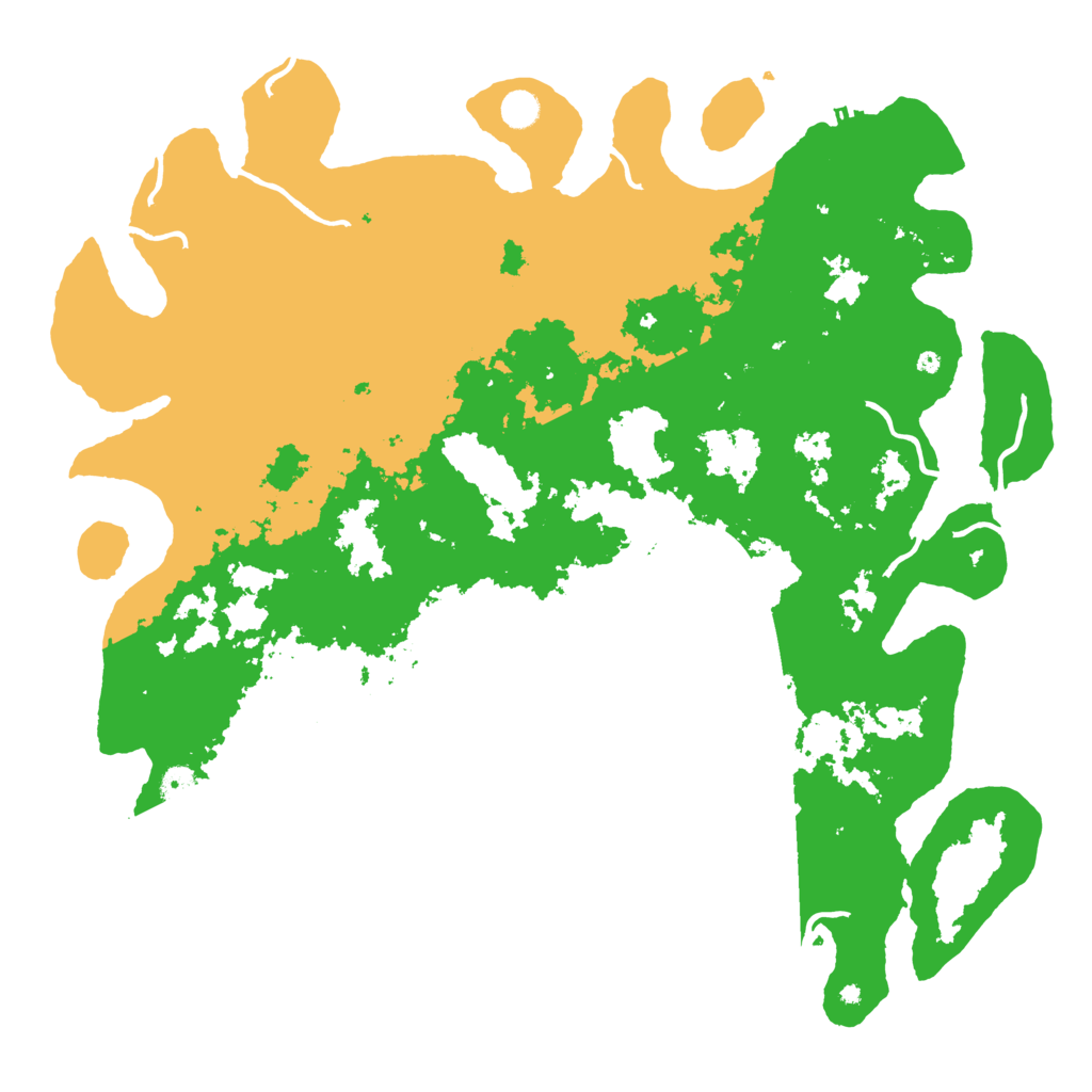 Biome Rust Map: Procedural Map, Size: 5000, Seed: 295040656