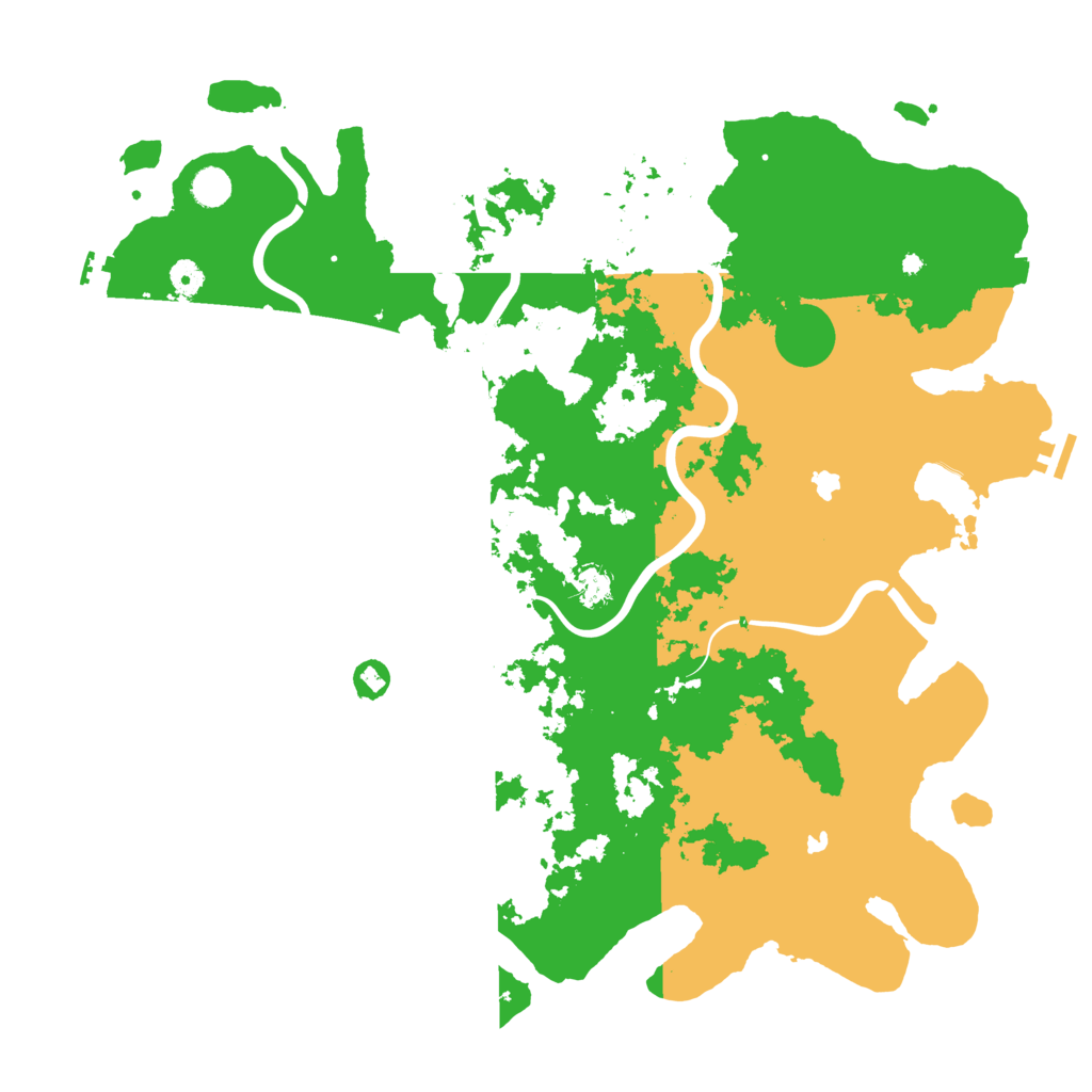 Biome Rust Map: Procedural Map, Size: 4800, Seed: 53144474
