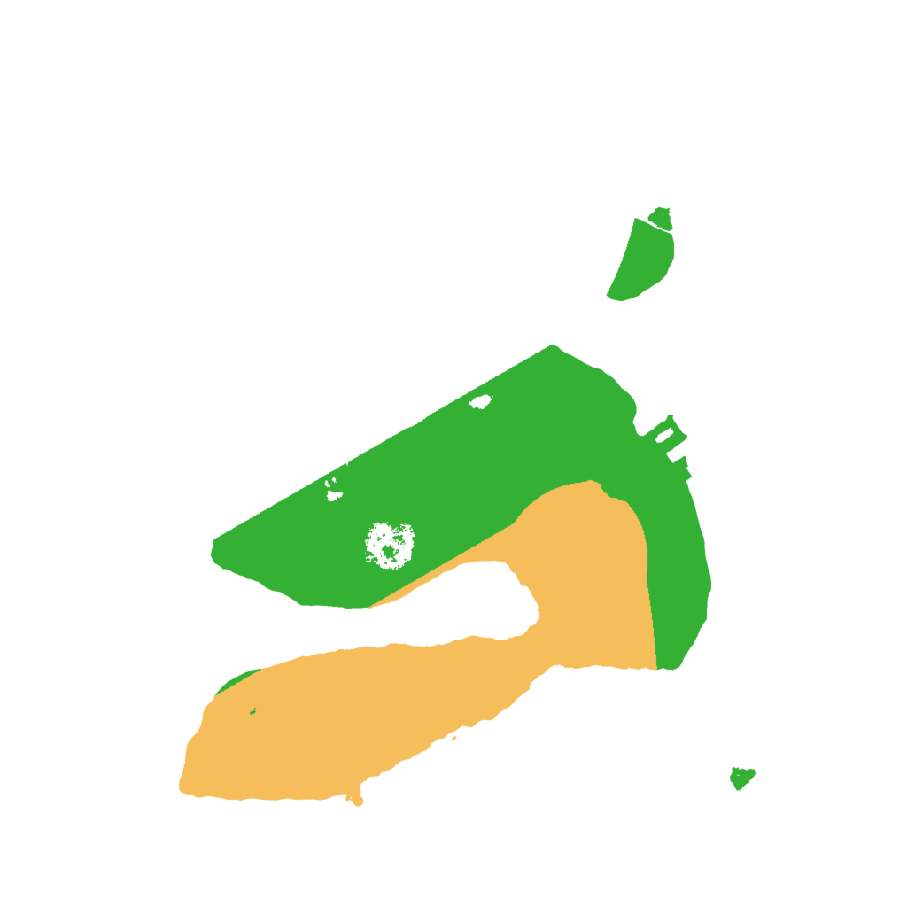 Biome Rust Map: Procedural Map, Size: 1900, Seed: 152901065