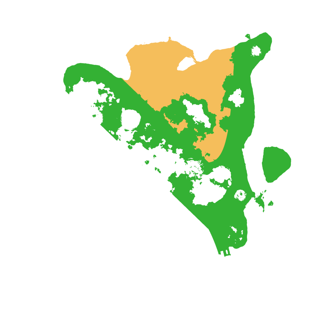 Biome Rust Map: Procedural Map, Size: 3000, Seed: 6073281