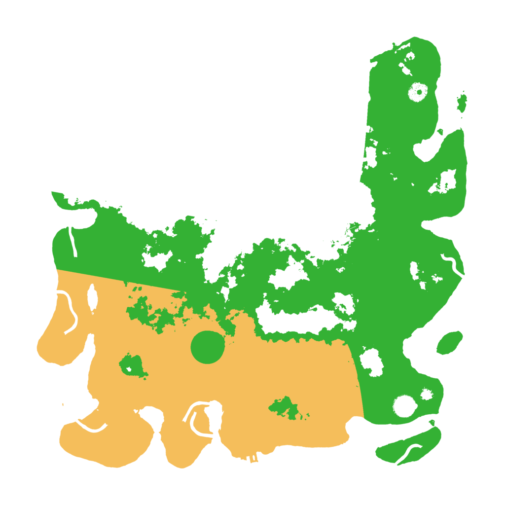 Biome Rust Map: Procedural Map, Size: 4000, Seed: 33257