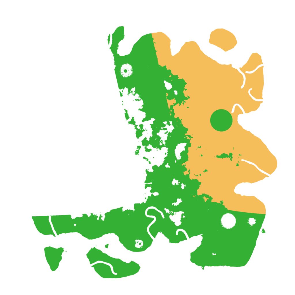 Biome Rust Map: Procedural Map, Size: 3500, Seed: 20168988