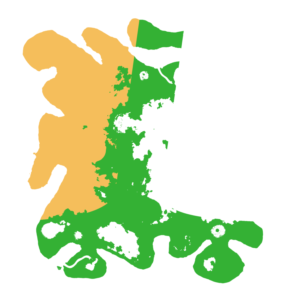 Biome Rust Map: Procedural Map, Size: 3500, Seed: 1730619523