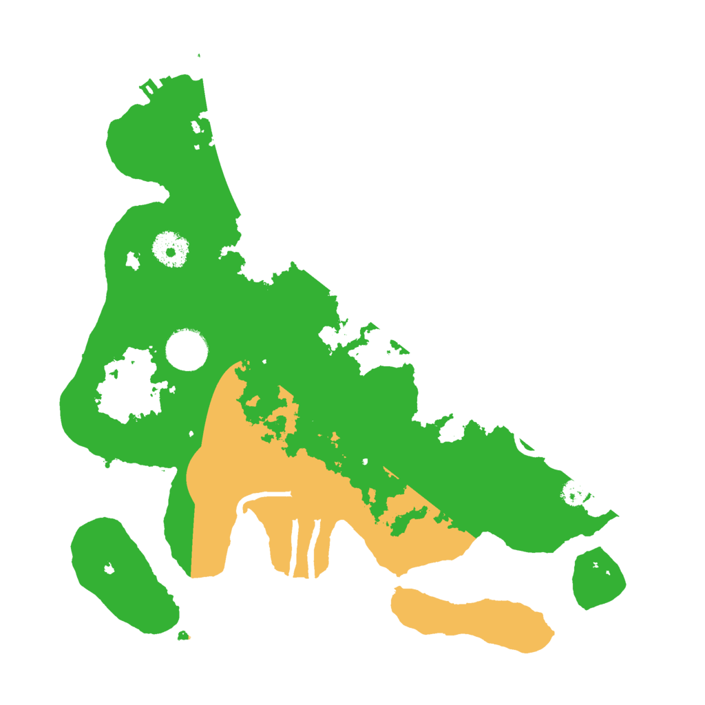 Biome Rust Map: Procedural Map, Size: 3000, Seed: 1198090087