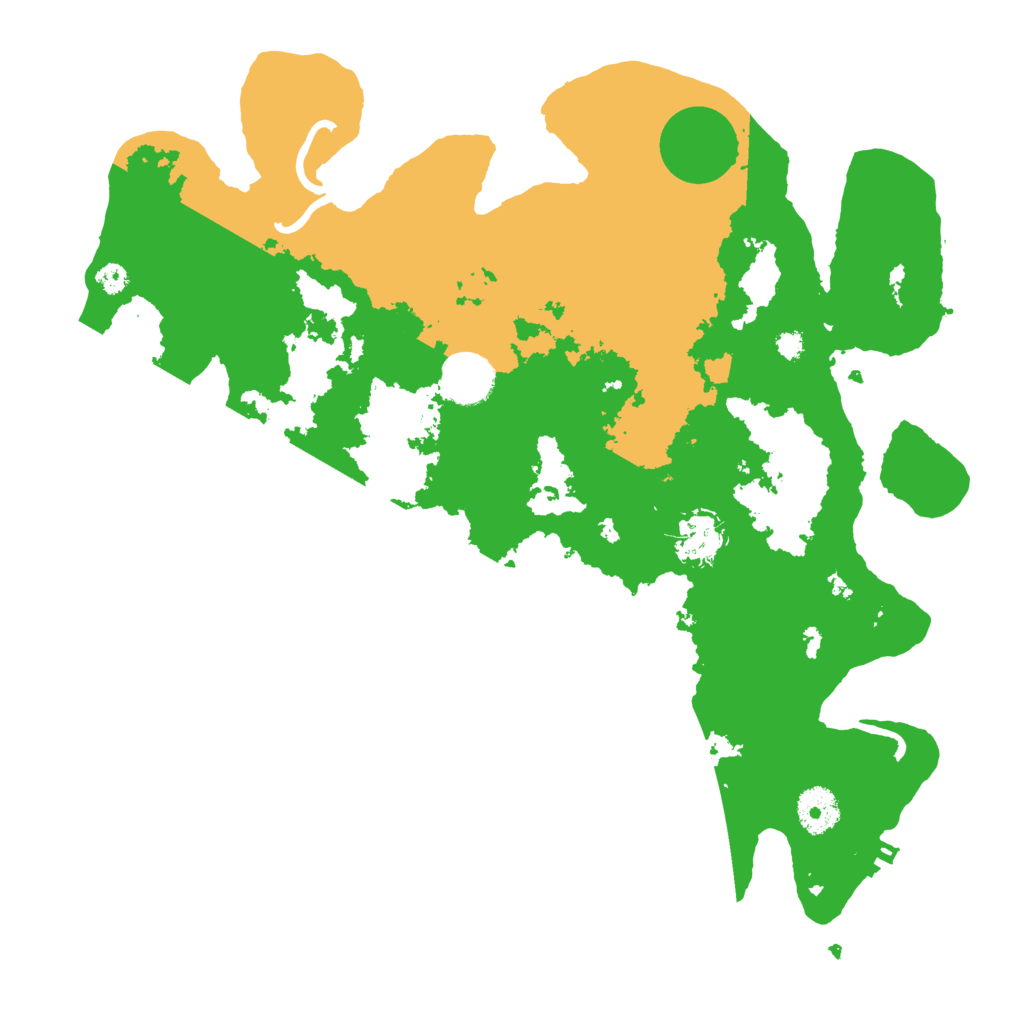 Biome Rust Map: Procedural Map, Size: 3500, Seed: 1371240599