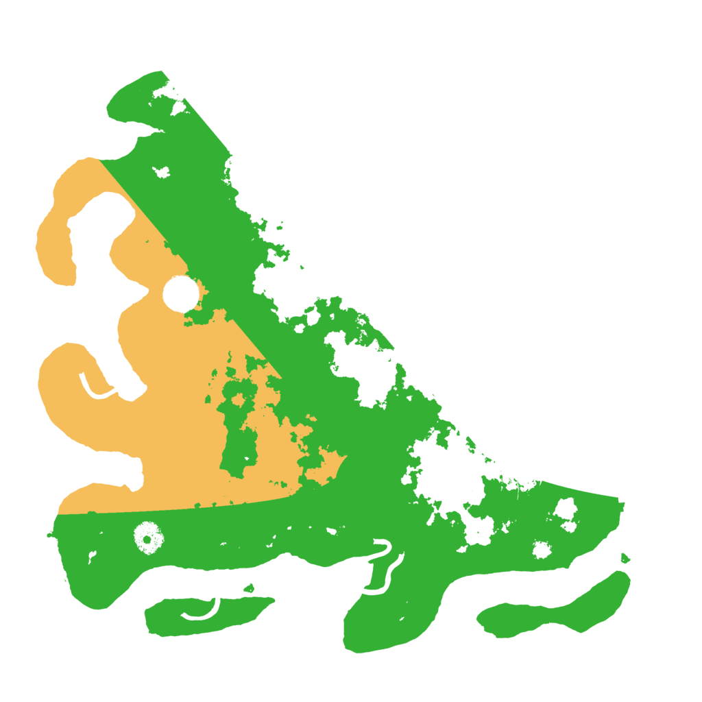 Biome Rust Map: Procedural Map, Size: 3500, Seed: 38977093