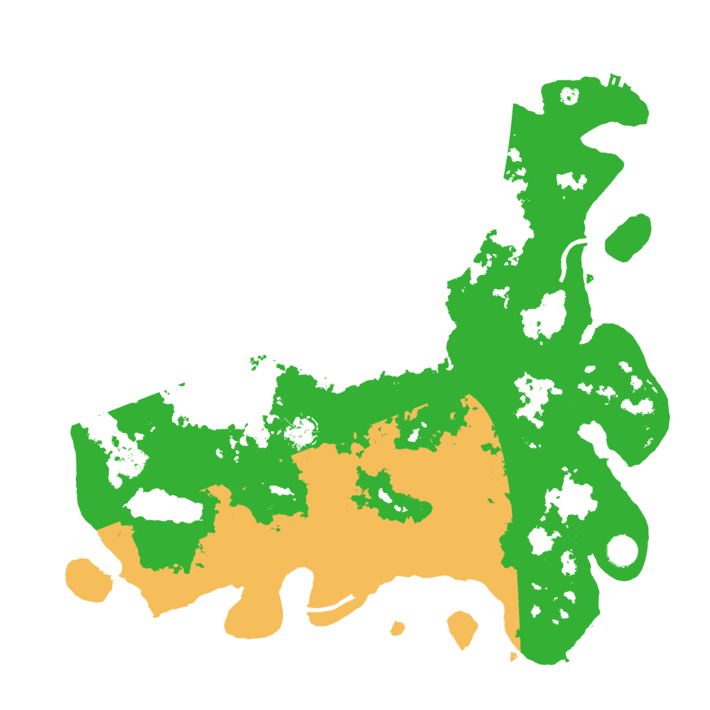Biome Rust Map: Procedural Map, Size: 4000, Seed: 2079216247