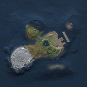 Thumbnail Rust Map: Procedural Map, Size: 1500, Seed: 215432566, 3 Monuments
