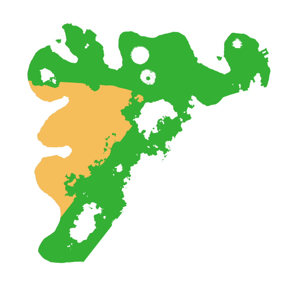 Biome Rust Map: Procedural Map, Size: 3000, Seed: 601626901