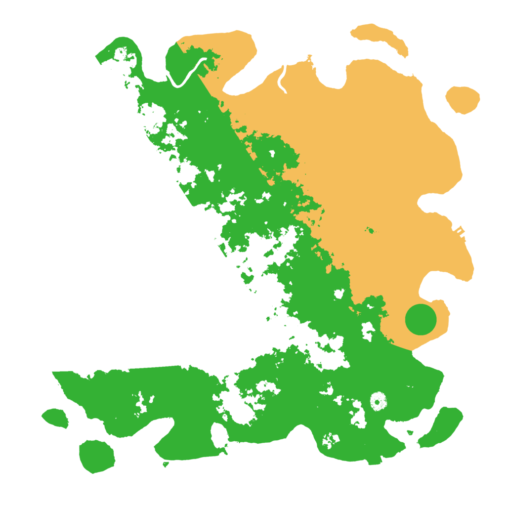 Biome Rust Map: Procedural Map, Size: 4250, Seed: 631135762