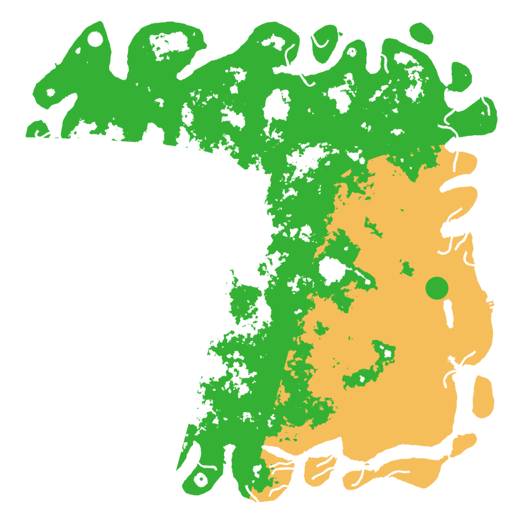 Biome Rust Map: Procedural Map, Size: 6000, Seed: 1546620041