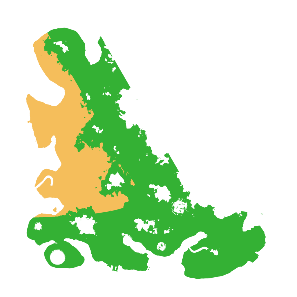 Biome Rust Map: Procedural Map, Size: 3500, Seed: 1918915584