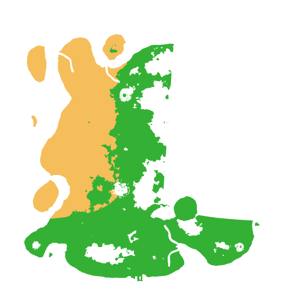 Biome Rust Map: Procedural Map, Size: 3500, Seed: 67383630
