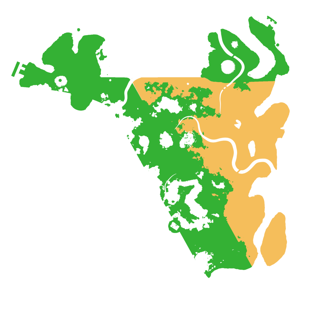 Biome Rust Map: Procedural Map, Size: 4000, Seed: 1730236298
