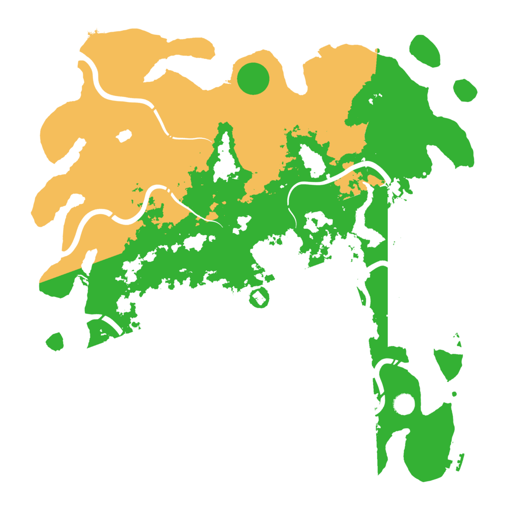 Biome Rust Map: Procedural Map, Size: 4250, Seed: 1440891901