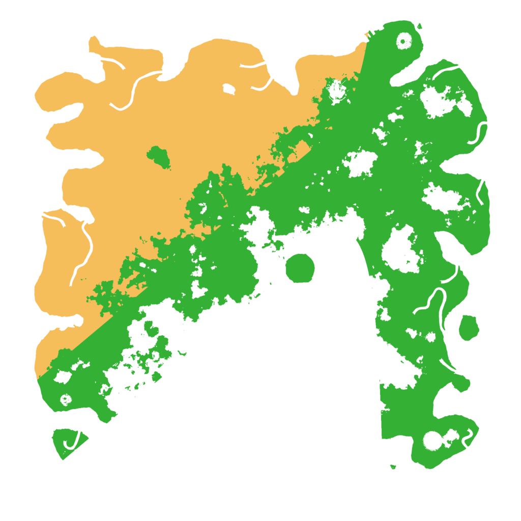 Biome Rust Map: Procedural Map, Size: 4800, Seed: 883862161