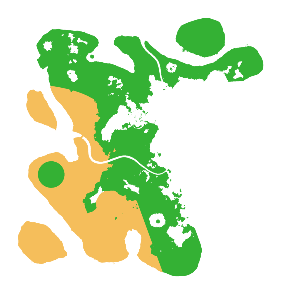 Biome Rust Map: Procedural Map, Size: 3000, Seed: 729733174