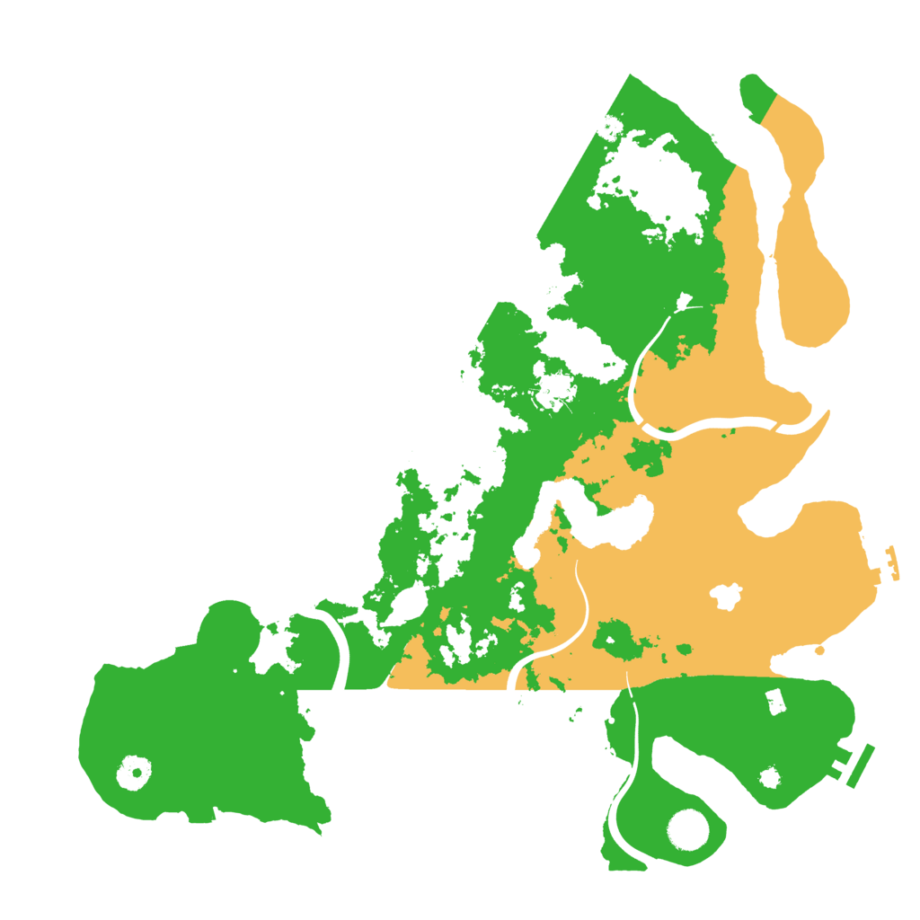 Biome Rust Map: Procedural Map, Size: 4000, Seed: 474580249