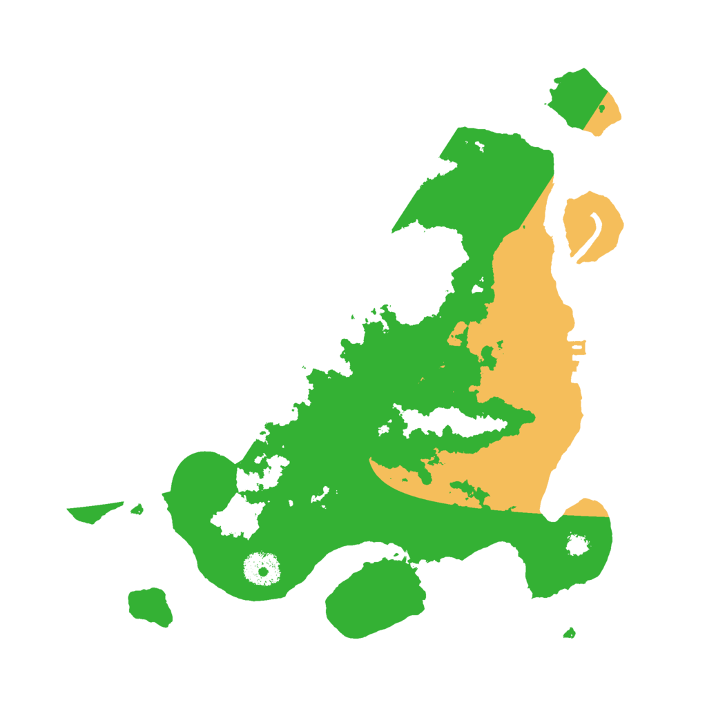 Biome Rust Map: Procedural Map, Size: 3000, Seed: 1627131236