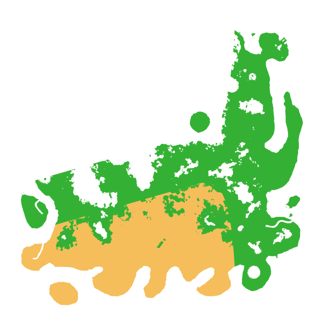 Biome Rust Map: Procedural Map, Size: 4500, Seed: 336441323