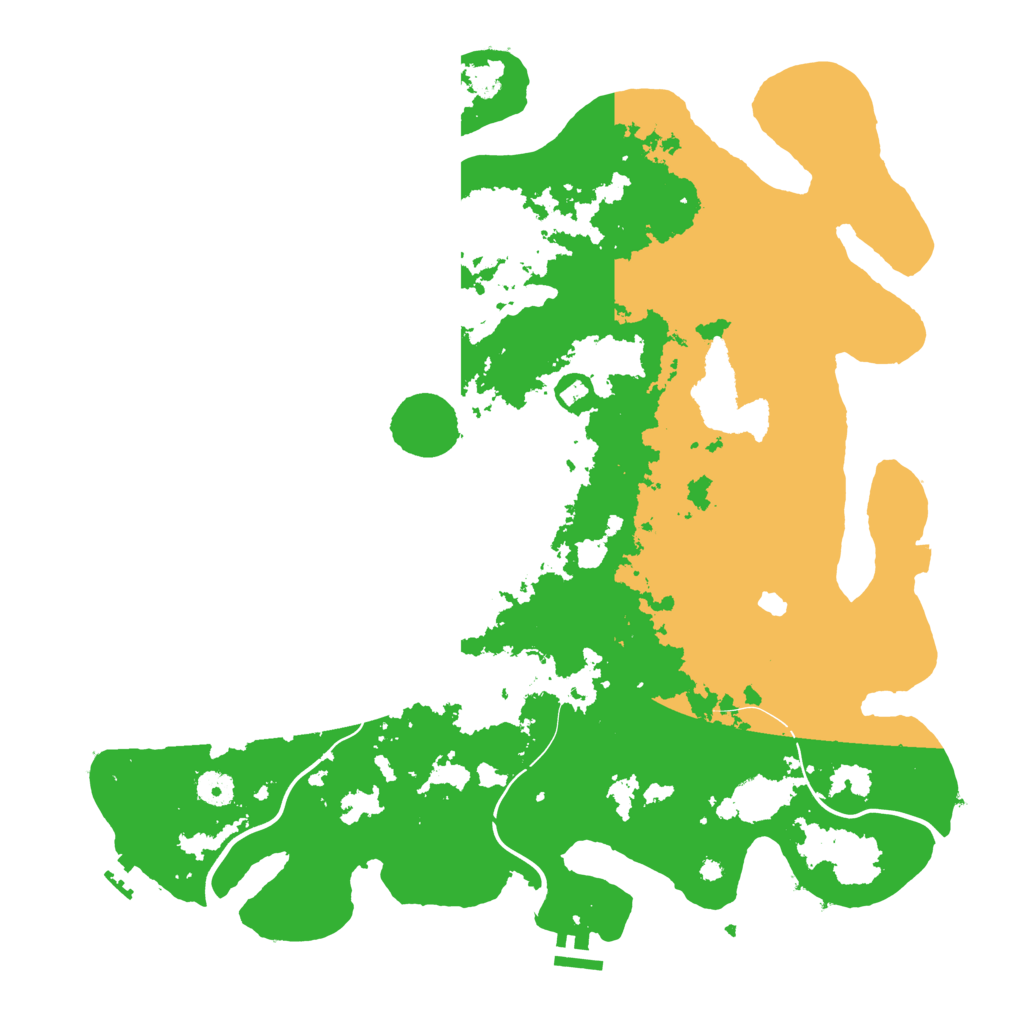 Biome Rust Map: Procedural Map, Size: 4250, Seed: 1679461893