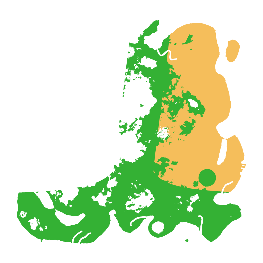 Biome Rust Map: Procedural Map, Size: 4000, Seed: 1024025343
