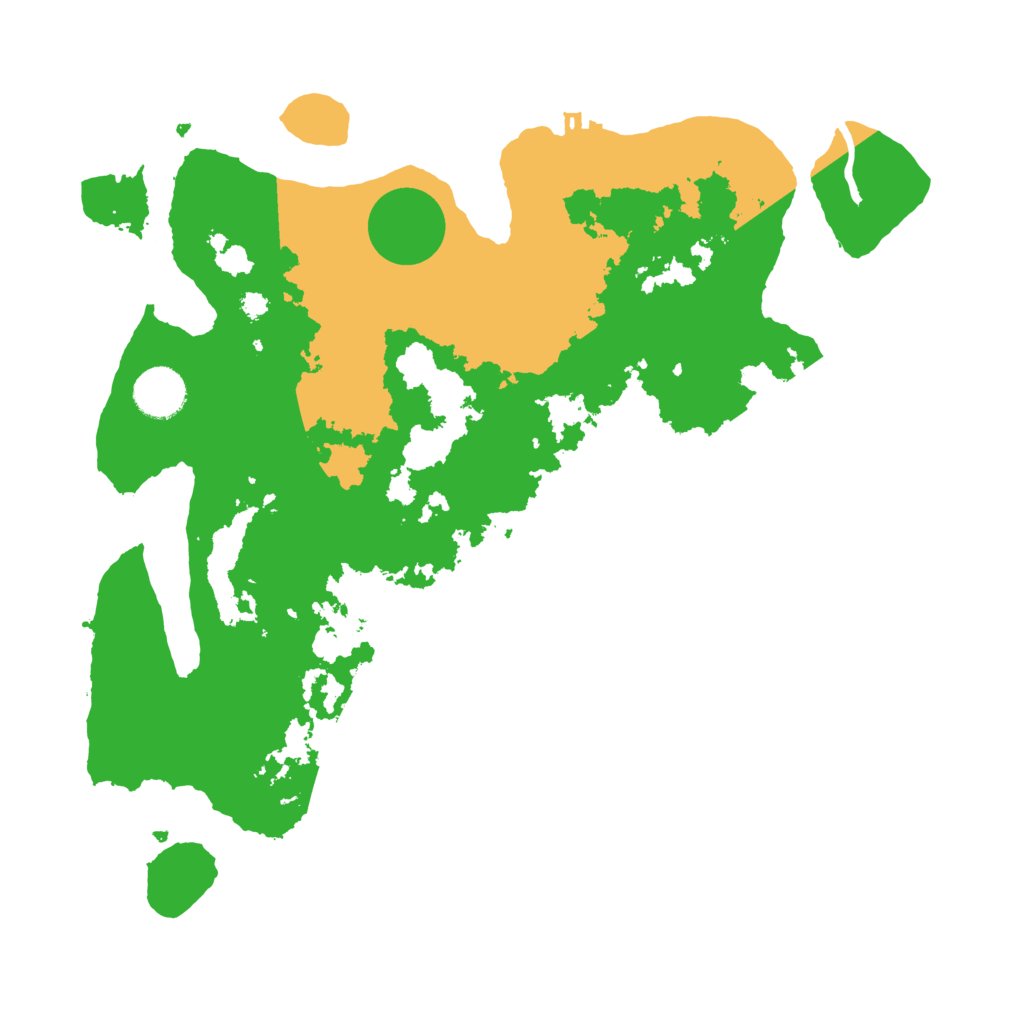Biome Rust Map: Procedural Map, Size: 3500, Seed: 1213986623