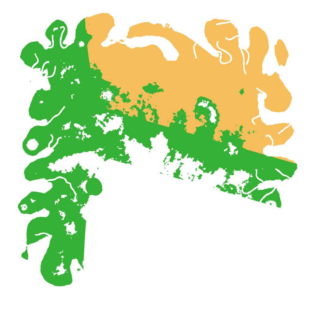 Biome Rust Map: Procedural Map, Size: 5000, Seed: 114686516