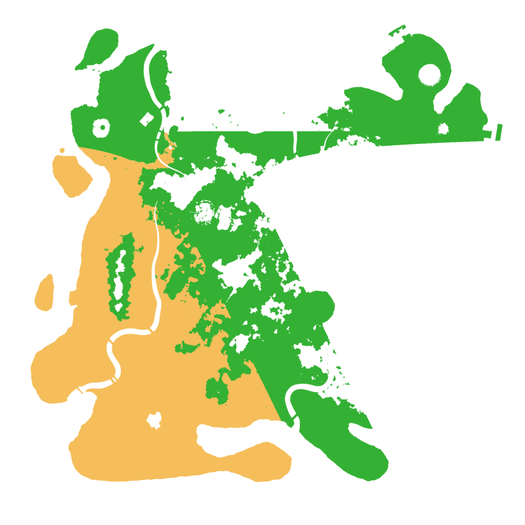 Biome Rust Map: Procedural Map, Size: 4250, Seed: 1763548142