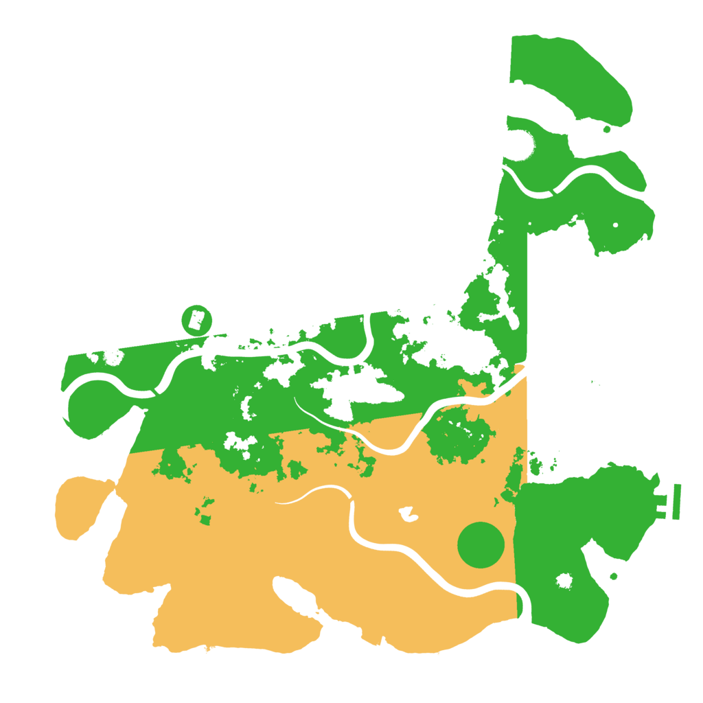 Biome Rust Map: Procedural Map, Size: 4000, Seed: 459007993
