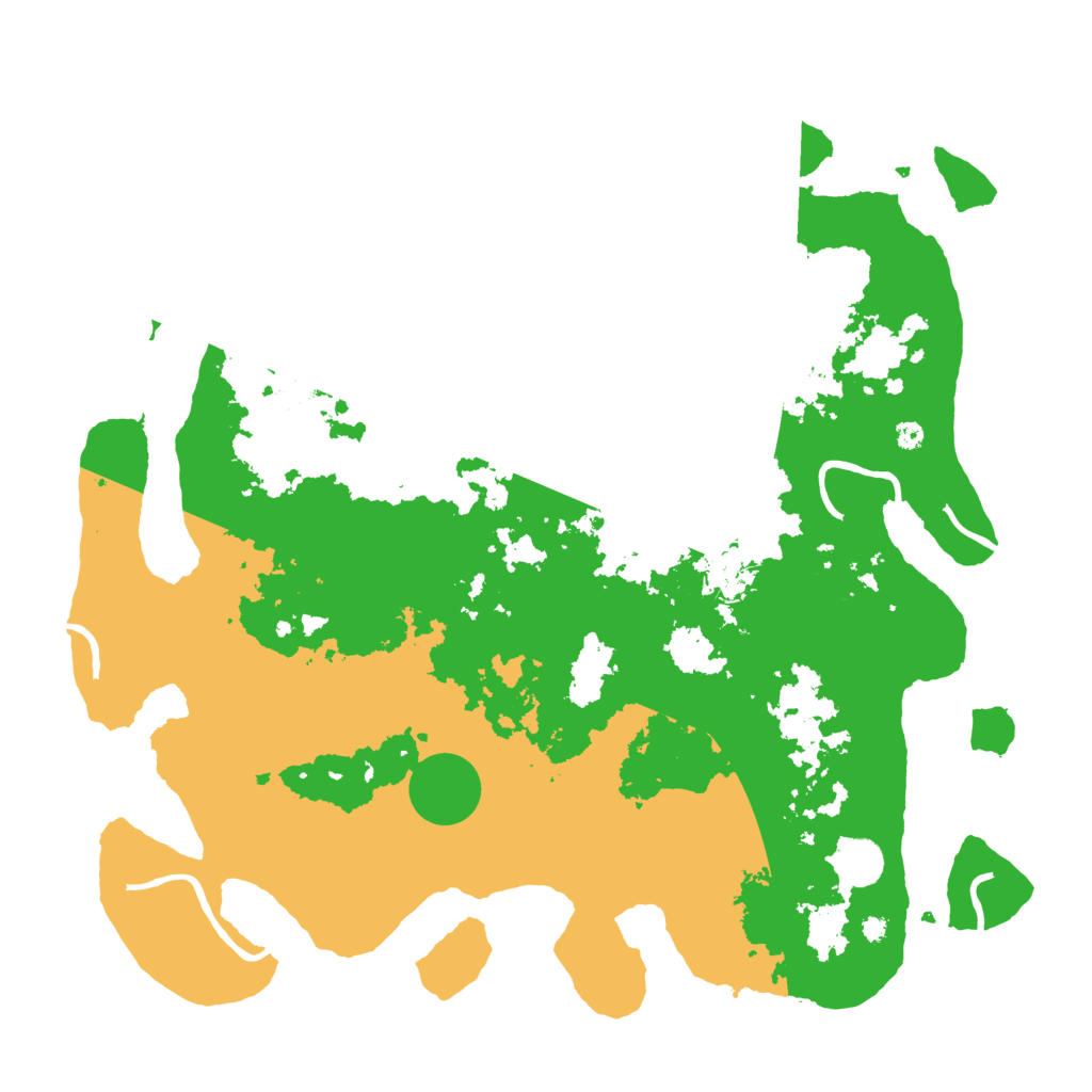 Biome Rust Map: Procedural Map, Size: 4000, Seed: 169775953
