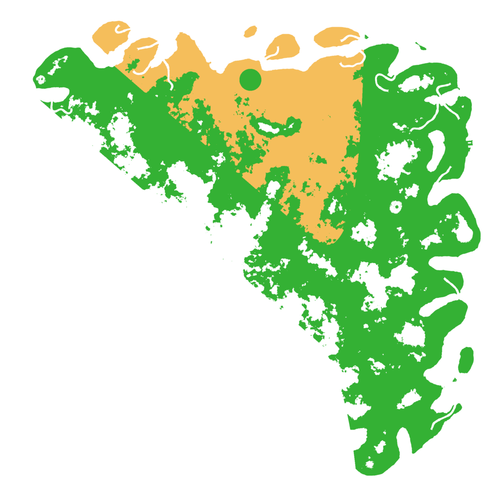 Biome Rust Map: Procedural Map, Size: 6000, Seed: 10627