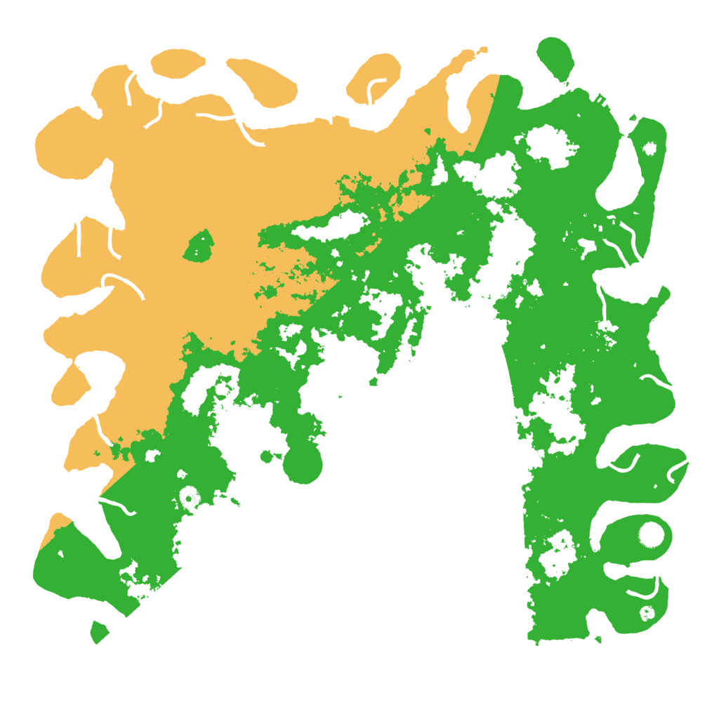 Biome Rust Map: Procedural Map, Size: 5000, Seed: 11073400