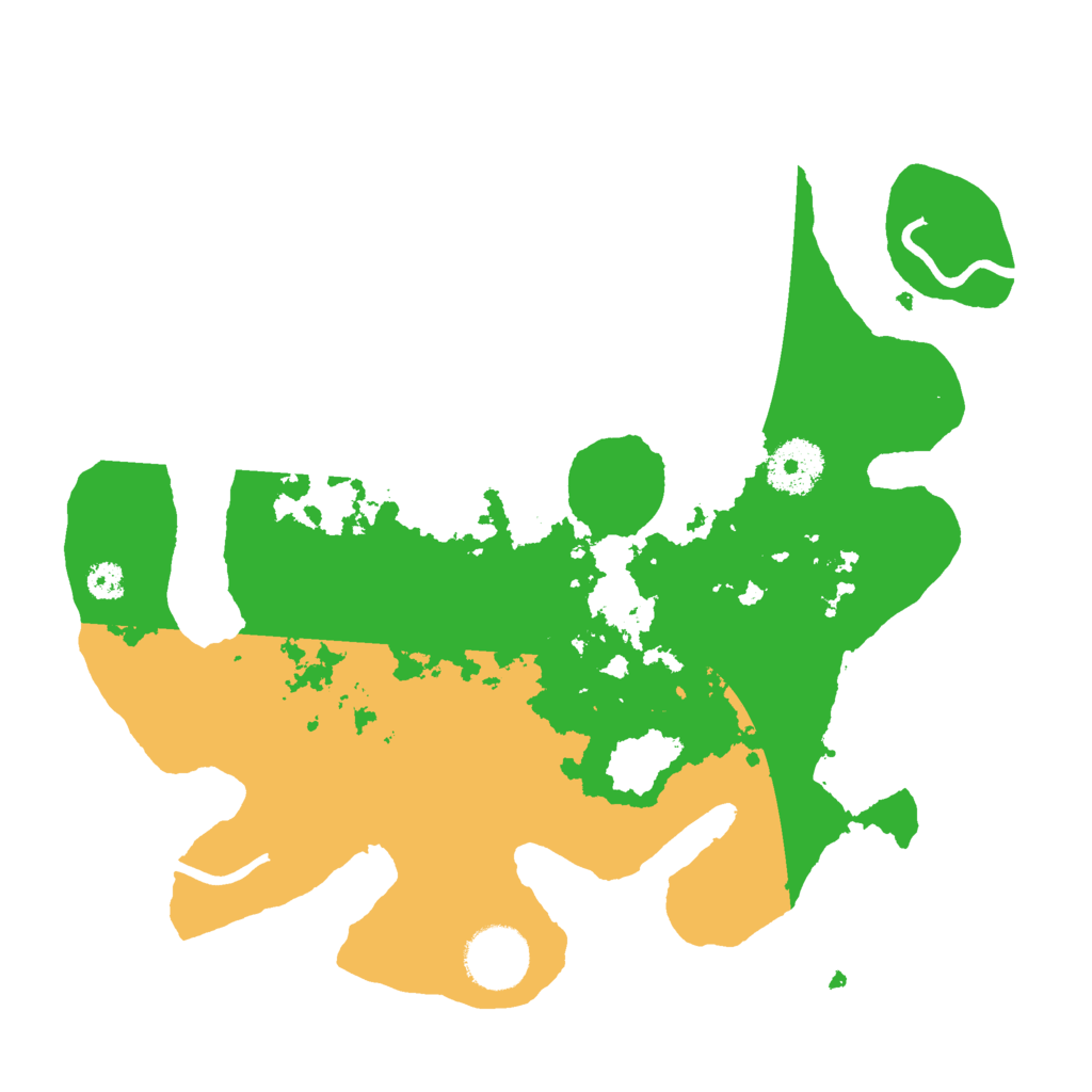 Biome Rust Map: Procedural Map, Size: 3000, Seed: 30878