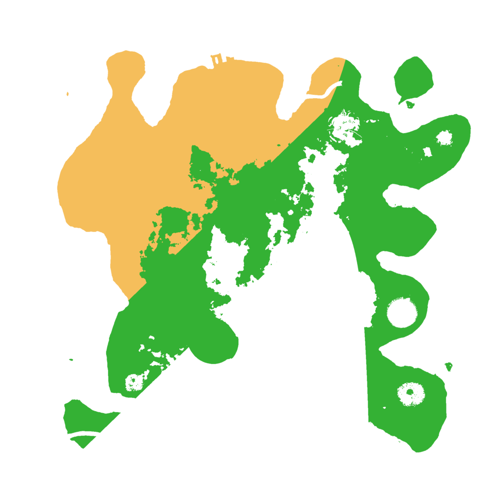 Biome Rust Map: Procedural Map, Size: 3000, Seed: 19011999