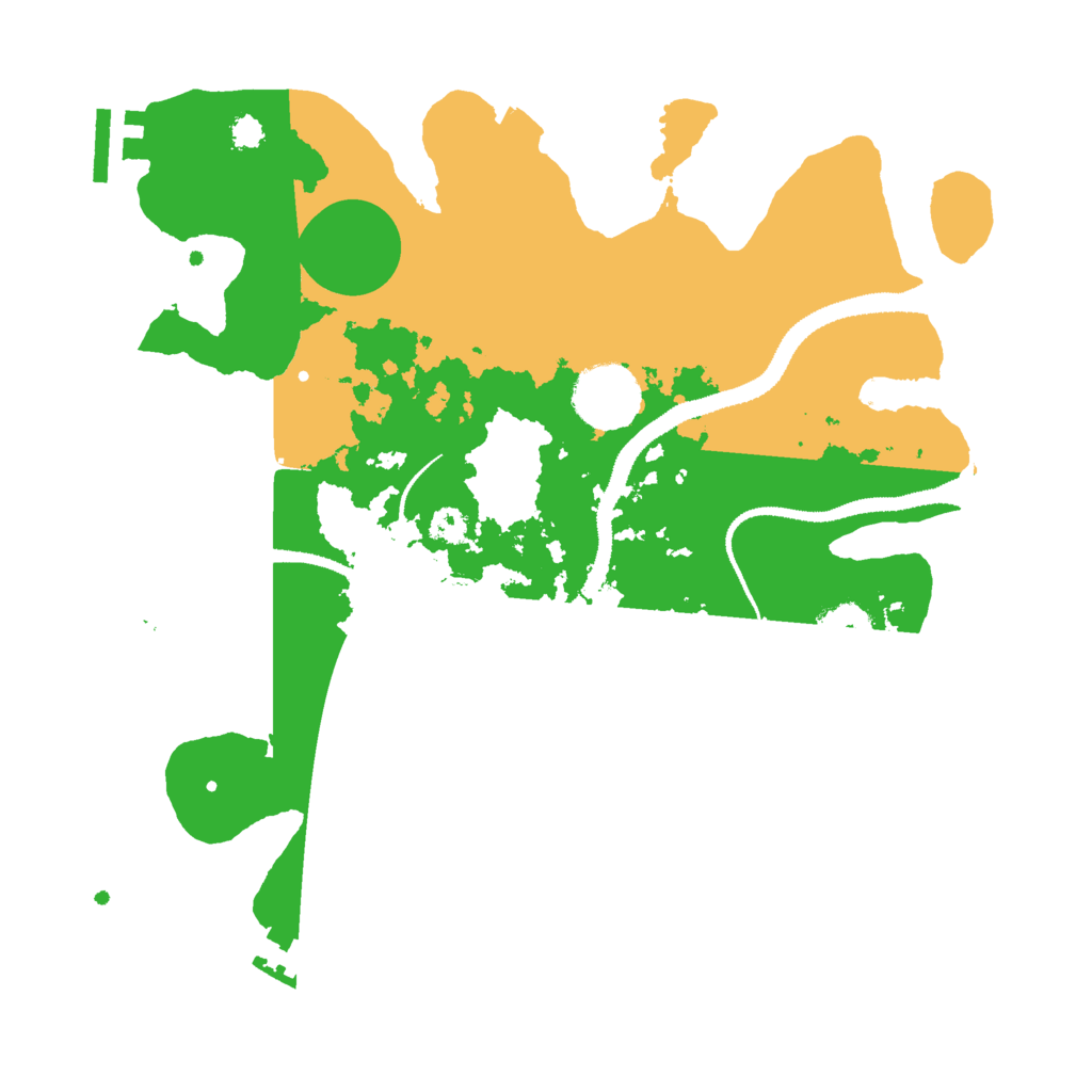 Biome Rust Map: Procedural Map, Size: 3000, Seed: 1714127325