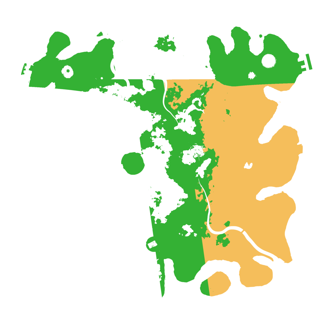 Biome Rust Map: Procedural Map, Size: 4000, Seed: 256927029