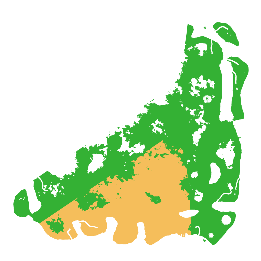 Biome Rust Map: Procedural Map, Size: 4800, Seed: 587492463