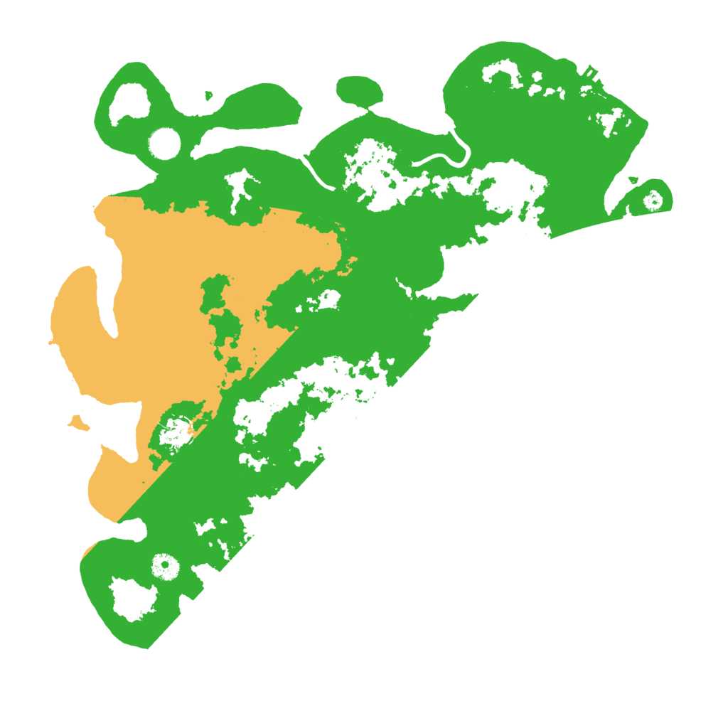 Biome Rust Map: Procedural Map, Size: 4000, Seed: 48151