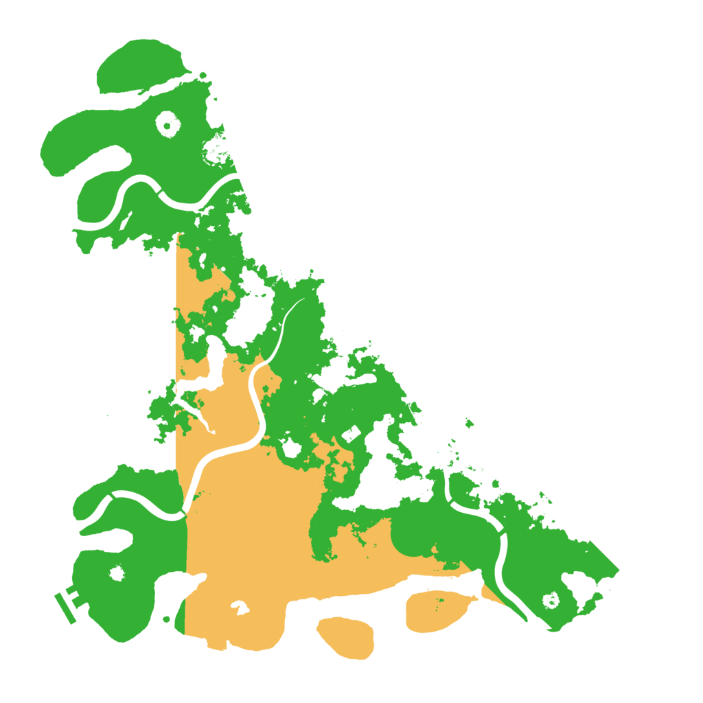 Biome Rust Map: Procedural Map, Size: 4250, Seed: 23495456