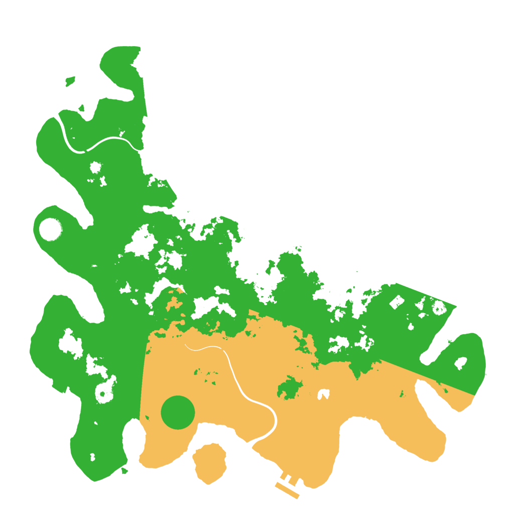 Biome Rust Map: Procedural Map, Size: 4000, Seed: 11588082