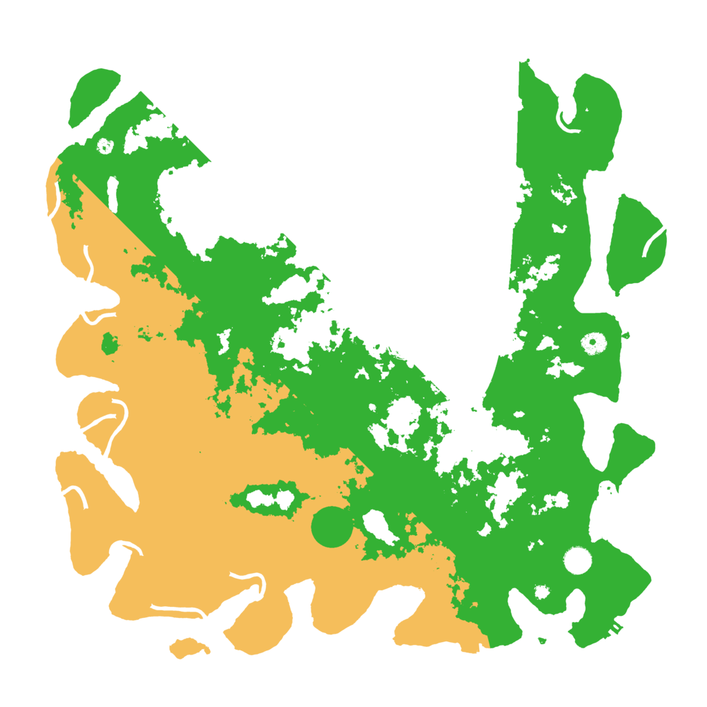 Biome Rust Map: Procedural Map, Size: 4500, Seed: 706326460