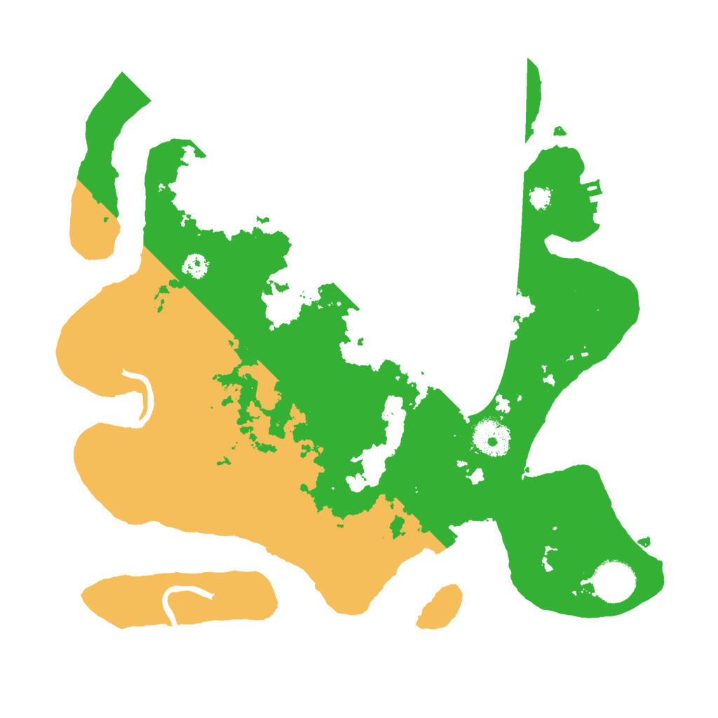 Biome Rust Map: Procedural Map, Size: 3000, Seed: 605186071