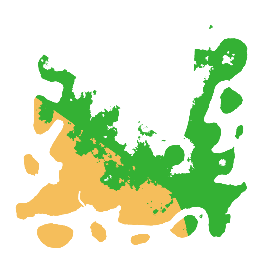 Biome Rust Map: Procedural Map, Size: 3500, Seed: 34161039