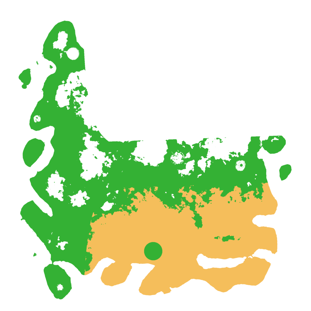 Biome Rust Map: Procedural Map, Size: 4500, Seed: 1513842747