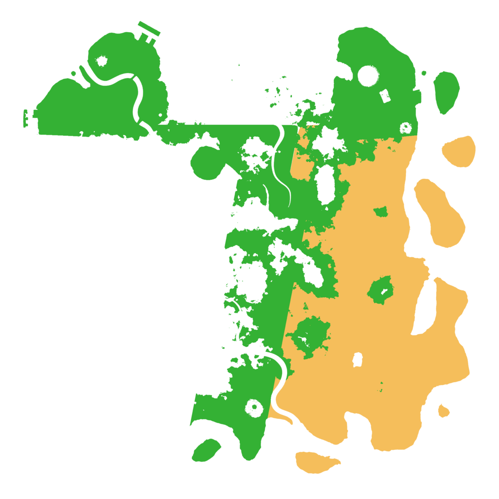 Biome Rust Map: Procedural Map, Size: 4250, Seed: 650367344