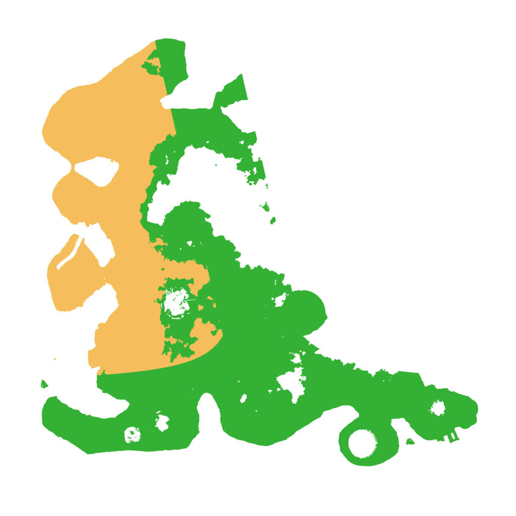 Biome Rust Map: Procedural Map, Size: 3250, Seed: 702773867